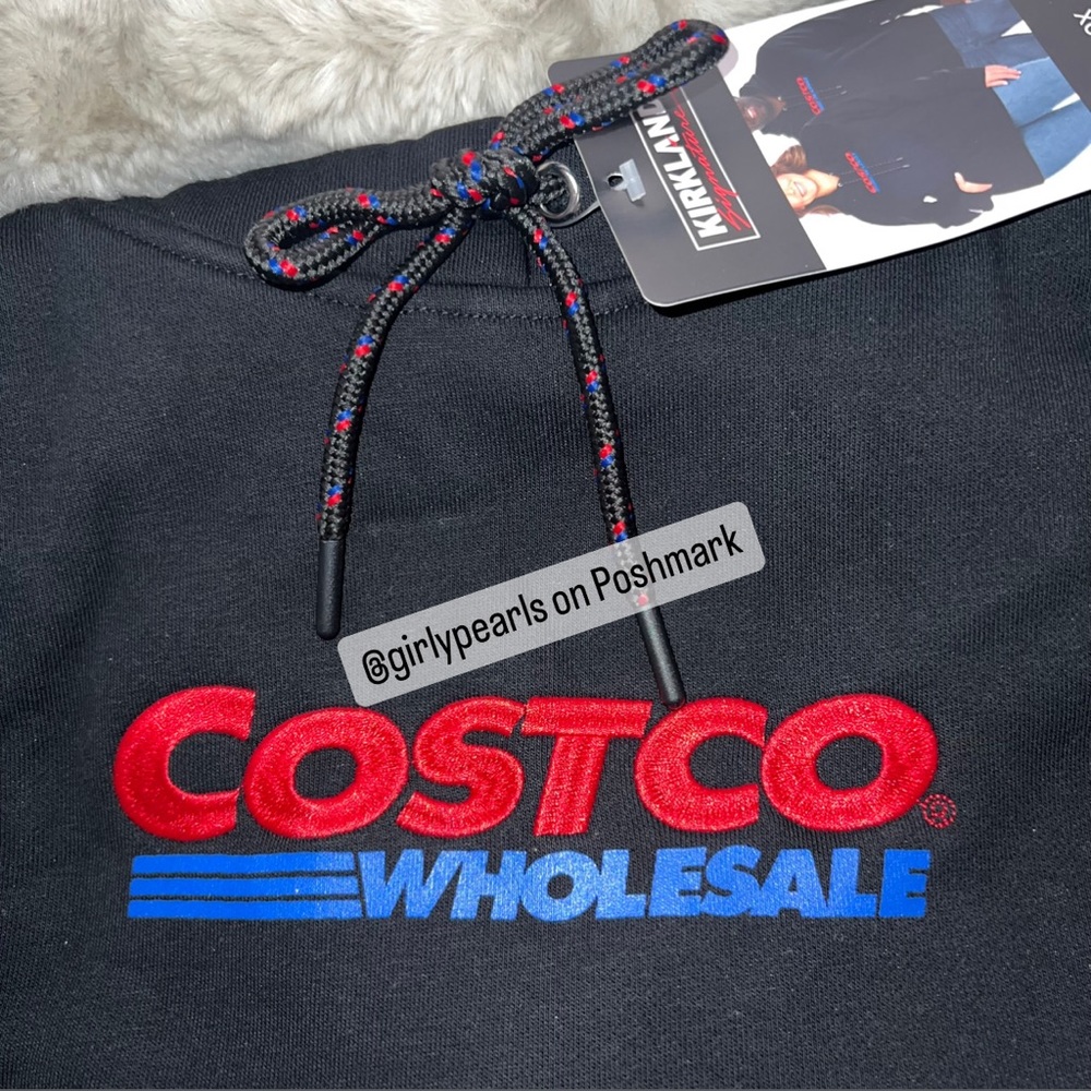 Kirkland Signature Costco Wholesale Logo Unisex Hoodie Sweatshirt NEW